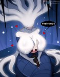 anthro big_breasts bodily_fluids breasts duo female genital_fluids genitals handjob head_between_breasts huge_breasts male male/female nipples penile penis plant precum reach_around sex speech_bubble text wrappings 18_(artist) hollow_knight team_cherry the_knight_(hollow_knight) white_lady_(hollow_knight) arthropod elemental_creature flora_fauna vessel_(species) english_text hi_res incest_(lore) mother_(lore) mother_and_child_(lore) mother_and_son_(lore) parent_(lore) parent_and_child_(lore) parent_and_son_(lore) son_(lore)