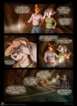 2013 anthro canid canine canis cave clothed clothing comic conditional_dnp dawn_(jeremy_bernal) dialogue domestic_dog duo english_text explorer female fur hair hi_res kodi_(scappo) male mammal open_mouth scappo teeth text tongue url