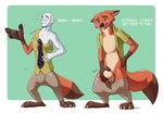 anthro blush bound bulge bulge_grab encasement forced forced_transformation goo_transformation handpads handpaw human_to_anthro latex latex_body male null null_bulge nullification paws solo species_transformation surprise surprised_expression transformation transformation_sequence badroy disney zootopia nick_wilde blank_humanoid canid canine fox human mammal red_fox true_fox