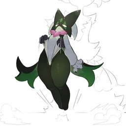 ambiguous_gender anthro bodily_fluids breasts bully bullying camel_toe cape claws clothing crying duo faceless_character female fur genitals green_body green_fur humiliation larger_ambiguous lifted lifting nipples open_mouth pain pussy_floss saliva simple_background size_difference small_breasts smaller_female submissive submissive_female surprised tears thick_thighs vulva wedgie white_background wide_hips dodudoru nintendo pokemon delphox felid feline felis generation_6_pokemon generation_9_pokemon mammal meowscarada pokemon_(species) 1:1 2022 colored digital_drawing_(artwork) digital_media_(artwork) digital_painting_(artwork) hi_res painting_(artwork) shaded