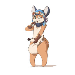 5_fingers anthro armor balls belt belt_buckle big_tail biped biting_glove black_nose blue_scarf buckle censored_genitalia censored_penis clothing erection eyebrows eyewear eyewear_on_head finger_to_mouth fingers fluffy fluffy_tail foreskin fur genitals glans gloves goggles goggles_on_head green_eyes handwear harness headgear headwear helmet humanoid_genitalia humanoid_penis kemono male male_anthro masturbation mouth_closed multicolored_body multicolored_fur orange_body orange_fur partially_retracted_foreskin penile penile_masturbation penis pink_glans scarf shadow simple_background solo tail tan_balls tan_body tan_fur tan_penis thick_eyebrows white_background tummyrubss cygames world_flipper lou_(world_flipper) canid canine canis domestic_dog mammal shiba_inu spitz 1:1 censored hi_res shaded