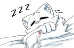 anthro duo female feral fur male male/female micro size_difference sleeping sound_effects vowelless vowelless_sound_effect zzz k_o_tsitraeht tom_(zoeandtom) zoe_(zoeandtom) domestic_cat felid feline felis mammal 2023 absurd_res digital_media_(artwork) hi_res