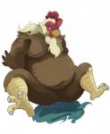 avian blue_eyes chubby male megaloas nipples plain_background rooster sad sitting solo white_background
Rating: Questionable
Score: 2
User: chdgs
Date: April 22, 2014