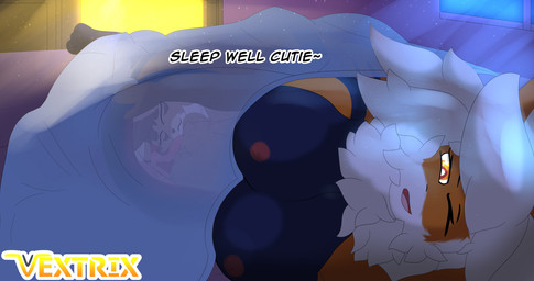 anthro anthro_on_anthro anthro_pred anthro_prey bed bedroom belly cord duo female female_anthro female_pred furniture inside_uterus internal male male/female male_anthro male_prey night nude nude_anthro nude_female nude_male nude_pred nude_prey pregnant sleeping umbilical_cord unbirthing uterus vaginal vore vextrix nintendo pokemon arc_vap backis arcanine domestic_cat eeveelution felid feline felis generation_1_pokemon hybrid mammal pokemon_(species) vaporeon hi_res