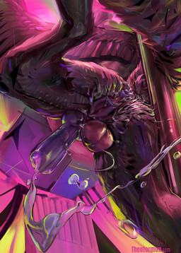 anatomically_correct anatomically_correct_genitalia anatomically_correct_penis anatomically_correct_vulva animal_genitalia animal_penis animal_vulva balls bodily_fluids canine_genitalia canine_penis canine_vulva dancing dripping erection genital_fluids genitals herm intersex knot low-angle_view maleherm penis pole pole_dancing solo vulva theotormon rein_(amaterasu1) hi_res