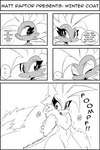 anthro balls blush dialogue eyes_closed feathers femboy flaccid fluffy foreskin front_view genitals humanoid_genitalia humanoid_penis looking_at_viewer male mane mohawk nude open_mouth penis raised_arm scales screentone smile solo speech_bubble talking_to_viewer text white_crest_(artist) raptor_matt dinosaur dromaeosaurid feathered_dinosaur feathered_scalie prehistoric_species reptile scalie theropod 2021 2:3 absurd_res comic english_text greyscale hi_res monochrome