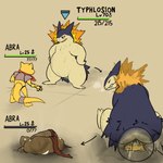 after_vore angry anthro blue_body blue_fur bodily_fluids butt death disposal dominant dominant_male duo eyes_closed facesitting fart fart_cloud fart_fetish farting_in_mouth farting_on_another farting_on_face feces fur hands_on_hips kerchief male male/male musk nose_to_anus overweight overweight_male puffed_cheeks questionable_consent red_eyes sitting_on_another smothering sniffing straining sweat tears vore austrum nintendo pokemon abra generation_1_pokemon generation_2_pokemon pokemon_(species) typhlosion 1:1 sequence