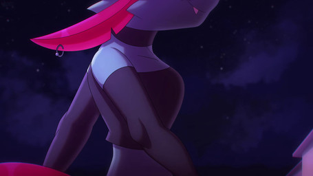 5_fingers 5_toes >:3 anthro anthro_on_anthro anthrofied armwear athletic athletic_anthro athletic_female athletic_male bangs barefoot biped black_bottomwear black_choker black_clothing black_eyebrows black_gloves black_handwear black_jewelry black_legwear black_necklace black_nose black_outline black_shirt black_topwear blinking blurred_background bodily_fluids bottomwear bracelet brand_parody breasts brown_body brown_countershading bucket building butt cheek_tuft choker claw_pose claws cleavage closed_smile clothed clothing cloud command container costume countershade_torso countershading crop_top cute_fangs dark_eyelids detailed_background door door_handle doorbell doorway duo ear_piercing ear_ring elbow_gloves eye_through_hair eyebrow_through_hair eyebrows eyelashes facial_tuft fangs feet female female_anthro female_pov fence finger_claws fingers first_person_view foot_fetish foot_grab foot_sniffing forehead_gem foreshortening freckled_face freckles front_view fur gem glistening_eyelids gloves hair half-closed_eyes halloween_costume handwear happy hat head_tuft headgear headwear holding_bucket holding_container holding_object holidays house humanoid_feet in_doorway interspecies jewelry leg_warmers legwear light living_room looking_at_another looking_at_partner looking_at_viewer looking_down looking_down_at_viewer lying male male/female male_anthro medium_breasts midriff miniskirt mohawk moon mouth_closed narrowed_eyes naughty_face navel necklace nervous nervous_smile night notched_ear on_ground open_door open_mouth open_smile outline outside oversized_bottomwear oversized_clothing oversized_pants panties pants pattern_bottomwear pattern_clothing pattern_leg_warmers pattern_legwear pattern_panties pattern_underwear perspective piercing pink_clothing pink_panties pink_underwear plantigrade pokemorph pose public pumpkin_bucket purple_bracelet purple_clothing purple_legwear pushbutton raised_hand raised_shoulders rear_view red_eyes red_hair red_tail ring_piercing scarf shirt side_view sidewalk skirt sky smile smiling_at_viewer snaggle_tooth sniffing solo sound_effects standing star starry_sky street street_lamp striped_bottomwear striped_clothing striped_leg_warmers striped_legwear striped_panties striped_underwear stripes sweat sweatdrop tail teeth thick_eyelashes toes tongue topwear torn_clothing torn_shirt torn_topwear translucent translucent_hair trick-or-treating tuft underwear upskirt walking white_clothing white_panties white_underwear window witch_hat yellow_scarf rodricoro halloween nintendo pokemon ring_(company) fan_character fang_the_weavile gambit_the_scrafty generation_4_pokemon generation_5_pokemon mammal pokemon_(species) reptile scalie scrafty weavile 16:9 2025 2d_animation 4k absurd_res animated digital_media_(artwork) english_audio frame_by_frame hi_res short_playtime sound voice_acted widescreen