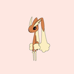 ambiguous_gender arms_by_side blank_stare brown_body brown_fur featureless_chest flat_chested floppy_ears fur long_ears looking_at_viewer lop_ears multicolored_body multicolored_fur slim slim_ambiguous solo standing thin_thighs two_tone_body two_tone_fur bloop284 nintendo pokemon generation_4_pokemon lopunny pokemon_(species) 1:1 digital_drawing_(artwork) digital_media_(artwork) hi_res
