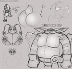 anthro beak big_breasts breasts butt clothing eyewear female fur glasses gloves hair handwear huge_breasts male nipple_dip nipples nude piercing pregnant simple_background smile text drxii sega sonic_the_hedgehog_(series) arctica_(drxii) big_the_cat frieda_locke froggy_(sonic) katherine_(drxii) raspberry_kobold amphibian avian bird deer domestic_cat felid feline felis frog kobold mammal new_world_deer nushi penguin reindeer digital_media_(artwork) hi_res sketch url