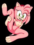 anthro blush female green_eyes hair nude nude_anthro nude_female pink_body pink_hair solo solo_focus spread_legs spreading rougethedaisy sega sonic_the_hedgehog_(series) amy_rose eulipotyphlan hedgehog humanoid mammal absurd_res hi_res