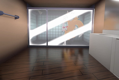 against_surface against_wall amber_eyes anthro black_sclera blue_eyes breasts cunnilingus duo er female female/female kneeling kneeling_oral_position masturbation nude on_glass on_one_leg oral orange_eyes sex shower standing standing_sex vaginal vaginal_masturbation erie51 bandai_namco digimon nintendo pokemon braixen canid canine digimon_(species) fox generation_6_pokemon mammal pokemon_(species) renamon 3d_(artwork) 3d_animation animated digital_media_(artwork) no_sound short_playtime