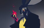 anthro beard blood bodily_fluids burning crying crying_blood facial_hair fire male solo spiral_eyes sweat tears nasiijau judas_iscariot_(film) judas_iscariot hare lagomorph leporid mammal 2025 aliasing digital_media_(artwork) hi_res