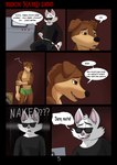 anthro bulge clothing dialogue disappointed duo male midriff shocked text thinking underwear cartermutt rock_dog angus_scattergood bodi_(rock_dog) canid canine canis domestic_cat domestic_dog felid feline felis mammal 2021 absurd_res comic digital_media_(artwork) english_text hi_res