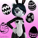 anthro black_hair breasts clothing costume easter_egg female hair holidays navel nipple_outline pasties pose reverse_bunny_costume solo splitalien easter freedom_planet galaxytrail neera_li bear giant_panda mammal 3d_(artwork) digital_media_(artwork) hi_res pinup source_filmmaker_(artwork)