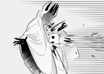 2_horns 4_fingers ambiguous_gender attack biped black_body black_eyes cloak clothed clothing duo empty_eyes fingers horn motion_lines standing white_clothing du_dang hollow_knight_(franchise) team_cherry pale_king_(hollow_knight) the_knight_(hollow_knight) arthropod vessel_(species) 2025 monochrome father_(lore) father_and_child_(lore) male_(lore) parent_(lore) parent_and_child_(lore)