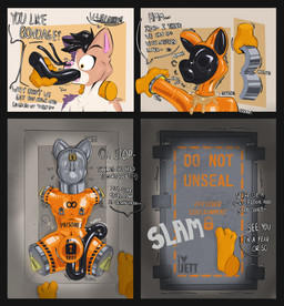 4_missing_limbs amputee bdsm bondage bound bulge chastity_bulge chastity_device clothing cock_gag collar disability drone encasement femboy gag gag_outline glue latex latex_clothing latex_skinsuit latex_transformation lock_bulge lock_symbol lying metal metal_collar missing_all_arms missing_all_legs missing_all_limbs missing_arm missing_leg missing_limb nasal_tube null null_bulge on_back oubliette perma permanent portal portal_amputation portal_ring prison prisoner punishment quadruple_amputee ring sealed sensory_deprivation shaking skinsuit spread_legs spreading text thinking_with_portals tight_clothing transformation trembling rubberjett cinnamon_daze absurd_res comic english_text hi_res sequence