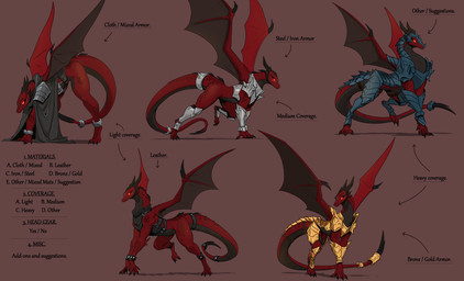 3_toes 4_fingers all_fours armor bodily_fluids bracelet dialogue fangs feet female feral fingers glowing gold_(metal) gold_armor horn jewelry multiple_poses pose red_eyes rock smile solo tail teeth text toes wings apollyondragon mythology lilith_(apollyondragon) dragon mythological_creature mythological_scalie scalie 2025 better_version_at_source bust_portrait digital_media_(artwork) english_text hi_res portrait signature