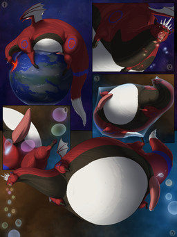 belly big_belly big_penis earth_(planet) feral genitals huge_belly macro male object_vore overweight penis planet planet_vore red_body solo space tail vore wings meanybeany mythology dragon mythological_creature mythological_scalie scalie 2023 3:4 comic hi_res