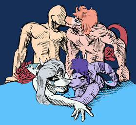 3_horns 5_fingers ambiguous_penetration anthro anthro_on_anthro anthro_penetrated anthro_penetrating anthro_penetrating_anthro anthro_penetrating_female bald bisexual bone_frill breasts facial_horn feathered_tail feathers female female/female female_on_anthro female_on_human female_penetrated fingers foursome frill_(anatomy) grey_body grey_hair grey_scales group group_sex hair horn human_on_anthro human_penetrating human_penetrating_anthro human_penetrating_female interspecies kissing kissing_while_penetrated kissing_while_penetrating light-skinned_male light_body light_scales light_skin light_stripes long_hair long_tail male male/female male/male male_on_anthro male_on_human male_penetrating male_penetrating_anthro male_penetrating_female mmff_foursome multi_horn multicolored_body multicolored_scales nose_horn nude nude_anthro nude_female nude_human nude_male obscured_penetration orange_body orange_hair orange_scales penetration purple_body purple_eyes purple_hair purple_scales scales sex short_hair simple_background snout striped_body striped_scales stripes tail tail_tuft transparent_background tuft two_tone_body two_tone_scales banco third-party_edit cavemanon_studios goodbye_volcano_high ko_op_(game_developer) snoot_game anon_(snoot_game) fang_(gvh) reed_(gvh) trish_(gvh) ceratopsian ceratopsid chasmosaurine dinosaur dromaeosaurid feathered_dinosaur feathered_scalie human mammal marginocephalian ornithischian prehistoric_species pterosaur reptile saurischian scalie theropod triceratops velociraptor 2026 alpha_channel color_edit colored digital_drawing_(artwork) digital_media_(artwork) hi_res