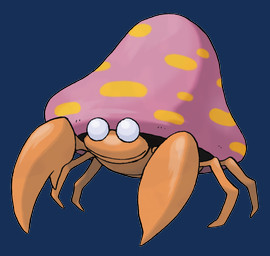 6_legs ambiguous_gender claws front_view fungus mushroom orange_body orange_claws simple_background solo transparent_background white_eyes ken_sugimori nintendo pokemon generation_1_pokemon parasect pokemon_(species) tochukaso_(pokemon) alpha_channel full-length_portrait official_art portrait