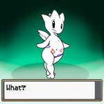 1:1 adeviantcritter ambiguous_gender generation_2_pokemon humanoid male_(lore) nintendo pokemon pokemon_(species) slightly_chubby thick_thighs togetic wide_hips wings