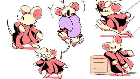 anthro barefoot bodily_fluids box container featureless_feet feet female grabbing_body held_up kick leaning_on_object pawpads pink_pawpads puppet_strings soles solo struggling surprised sweat dragonweirdo mina_the_hollower yacht_club_games mina_(mina_the_hollower) mammal mouse murid murine rodent hi_res
