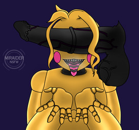 animal_genitalia animal_penis anthro balls beakless big_balls big_penis blush breath corruption disembodied_penis duo equine_genitalia equine_penis erection female flared_penis genitals huge_penis hyper hyper_genitalia hyper_penis machine male male/female medial_ring not_furry penile_spines penis penis_covering_eyes starlight_toy_chica these_aren't_my_glasses tongue tongue_out unusual_anatomy unusual_genitalia unusual_penis vein veiny_balls veiny_penis miraider_nsfw can't_see_the_haters five_nights_at_freddy's five_nights_at_freddy's_2 scottgames miraider_(corrupted_sona) toy_chica_(fnaf) animatronic avian bird chicken demon galliform human humanoid mammal phasianid robot hi_res meme
