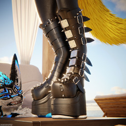 animal_genitalia animal_penis anthro anthro_on_anthro ball_crush ball_squeeze balls bdsm beach biped black_body black_boots black_clothing black_footwear black_fur black_shoes blue_body blue_fur blue_penis bodily_fluids boot_on_balls boot_on_penis boots bottomwear canine_genitalia canine_penis claws clothed clothing cock_and_ball_torture cockbox crush cum cum_dripping_from_penis cum_on_penis depth_of_field dominant duo erection feet flat_balls foot_crush foot_fetish foot_on_balls foot_on_penis foot_play footwear fur genital_fluids genital_torture genitals goth_boots grey_body grey_fur hair harness hindpaw inside jacket knot leather leather_boots leather_clothing leather_footwear legwear male male/male moan multicolored_body nude on_ground open_mouth orgasm outside pain pants paws penis penis_squeeze platform_boots platform_footwear platform_shoes reflection restraints sex shoes shoes_on slim slim_anthro slim_male slim_sub smile standing standing_on_balls submissive submissive_male summer tail thigh_highs topwear torture trampling warm white_body white_fur yellow_body yellow_fur dragonplayer dragonplayer_(character) jacethefox canid canine canis fox hybrid jex mammal rexouium 1:1 3d_(artwork) absurd_res blender_(artwork) blender_cycles_(artwork) digital_media_(artwork) hi_res