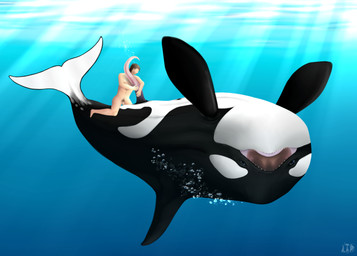 air_bubble anal anal_penetration animal_genitalia animal_penis bestiality bodily_fluids cetacean_genitalia cetacean_penis cum cum_in_ass cum_inside cum_while_penetrated duo ejaculation extreme_size_difference feral from_front_position genital_fluids genitals human_on_feral human_penetrating interspecies larger_sub light light_beam lying male male/male missionary_position multicolored_body on_back open_mouth penetration penile penile_penetration penis penis_in_ass prehensile_penis sex size_difference submissive tapering_penis underwater underwater_scenery underwater_sex water lusttheorydreams aquatic cetacean dolphin human mammal oceanic_dolphin orca toothed_whale absurd_res hi_res