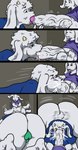 adult_on_young age_difference all_fours anthro baby balls big_balls big_butt big_penis bodily_fluids bottomless bulge butt clothed clothing deep_throat duo fellatio femboy first_person_view front_view fur genital_fluids genitals herm holding_head huge_balls huge_butt huge_hips huge_penis huge_thighs hyper hyper_genitalia hyper_penis intersex intersex/male kneeling looking_at_viewer male oral oral_penetration penetration penile penis precum sex shirt side_view sitting size_difference smile spread_legs spreading thick_thighs thong topwear underwear vein veiny_balls veiny_penis white_body white_fur wide_hips young young_intersex young_penetrating young_penetrating_older ikubatt undertale undertale_(series) asriel_dreemurr toriel bovid caprine goat mammal absurd_res comic hi_res brother_(lore) brother_and_sister_(lore) incest_(lore) sibling_(lore) sister_(lore)