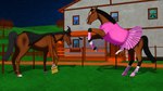 ballerina ballet duo female feral holidays magic_user male male/female witch szello halloween equid equine horse mammal 16:9 hi_res widescreen