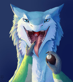 ambiguous_gender anthro ball billiard_ball billiard_ball_in_mouth blue_eyes bodily_fluids claws disembodied_hand duo finger_in_mouth fur looking_at_viewer mouth_play mouth_shot multicolored_body multicolored_fur object_vore open_mouth saliva saliva_string simple_background teeth thumb_in_mouth tongue vore hotmeatcat69420 mythology capes dragon furred_dragon furred_scalie mythological_creature mythological_scalie scalie sergal hi_res