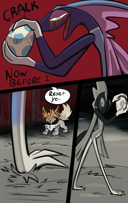 3_panel_comic ambiguous_gender anthro black_cape black_clothing black_eyes black_text brown_body brown_fur brown_hair cape clothing dialogue duo egg feral fluffy fluffy_tail fur grass hair holding_egg holding_object inner_ear_fluff open_mouth open_smile outside plant smile sound_effects speech_bubble standing tail talking_to_another text tongue tree tuft white_sclera zincxiron nintendo pokemon pokemon_mystery_dungeon spike_chunsoft virmir_(character) eevee generation_1_pokemon generation_8_pokemon inteleon pokemon_(species) shiny_pokemon absurd_res comic english_text hi_res monochrome