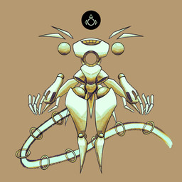ambiguous_gender floating_hands floating_limbs front_view looking_at_viewer machine metallic_body ring solo standing heikidraws humanoid robot 1:1 2025 absurd_res digital_media_(artwork) hi_res shaded