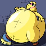 belly big_belly bloated blush bodily_fluids creaking foot_pump glistening glistening_body hose hose_inflation huge_belly hyper hyper_inflation inflation inflation_fetish looking_pleasured spherical_inflation sweat yellow_body ioto mario_bros nintendo koopa koopa_troopa scalie 1:1 2021