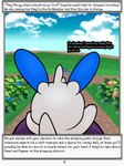aboomstix_(rodent_powered) absurd_res anthro cloud dialogue duo english_text flower generation_3_pokemon generation_5_pokemon grass hi_res hybrid male minccino minun morgan_(rodent_powered) narration nintendo outside plant pokemon pokemon_(species) pokemon_mystery_dungeon rear_view rodent_powered_(softestpuffss) sanda_(rodent_powered) shrub softestpuffss spike_chunsoft text young