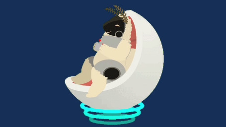 antennae_(anatomy) anthro arthropod_abdomen fluffy gaming hover_chair machine male sitting solo tf2_demo_2004 mocha_(tf2_demo_2004) arthropod hybrid insect lepidopteran moth protogen 16:9 animated widescreen