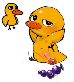 after_anal after_anal_penetration anal anal_beads anal_beads_in_ass anal_penetration anal_prolapse andromorph blush bodily_fluids body_blush crossgender female female_feral feral flat_chested genitals heart_eyes heart_symbol intersex low-angle_view object_in_ass penetration prolapse semi-anthro sex_toy sex_toy_in_ass sex_toy_insertion solo sweat sweatdrop vulva vulva_blush anonymous_artist the_duck_song duck_(the_duck_song) anatid anseriform avian bird duck