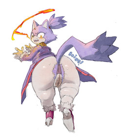 anal_hair angry anthro anus big_butt bodily_fluids body_hair bottomwear butt butt_hair clothed clothing detailed_anus female footwear genitals high_heels looking_back pants purple_body shoes simple_background solo sound_effects sweat sweaty_butt thick_thighs torn_bottomwear torn_clothing torn_pants vulva yellow_eyes dedecker sega sonic_the_hedgehog_(series) blaze_the_cat domestic_cat felid feline felis mammal hi_res