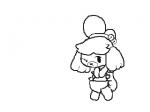 animated_text anthro bulge clothed clothing diaper diaper_only diaper_use feces female grunting pooping scatplay simple_background soiled_diaper soiling soiling_diaper solo squish topless unclean_diaper used_diaper vowelless vowelless_vocalization wearing_diaper white_background sir-dancalot animal_crossing nintendo isabelle_(animal_crossing) canid canine canis domestic_dog mammal shih_tzu toy_dog 2015 4:3 animated digital_media_(artwork) flipnote_studio_(artwork) low_res short_playtime