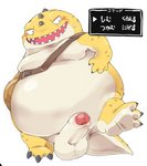 anthro balls belly big_balls big_penis blush claws command container erection feet genitals huge_balls jar male menu obese overweight penis scales sharp_teeth smile smiling_at_viewer solo straps tail teeth text ookm dragon_quest mythology square_enix dragon jargon mythological_creature mythological_scalie scalie japanese_text translated