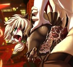 age_difference ahegao animal_genitalia animal_penis anthro beak bodily_fluids bottomwear bottomwear_down canine_genitalia canine_penis clothed clothing cum duo eyewear female fur genital_fluids genitals glasses looking_back looking_pleasured male male/female male_penetrating multicolored_body multicolored_fur open_beak open_mouth pants pants_down partially_clothed penetration penis sex size_difference tongue tongue_out vaginal vulva young cream.pup athanasius fukiyo_(pokeandpenetrate) avian bird canid canine mammal owl hi_res