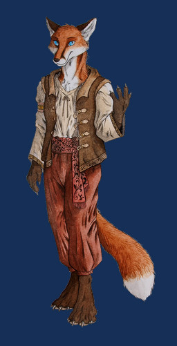4_fingers 4_toes anthro barefoot belt biped black_body black_fur black_nose blue_eyes bottomwear claws clothed clothing digitigrade dipstick_tail feet finger_claws fingers fur inner_ear_fluff looking_at_viewer male markings multicolored_tail open_clothing open_topwear open_vest orange_body orange_fur pants sash shirt simple_background smile solo tail tail_markings toe_claws toes topwear transparent_background tuft vest white_body white_fur 0laffson satserei_(lthawk) canid canine fox mammal 2015 alpha_channel hi_res traditional_media_(artwork)