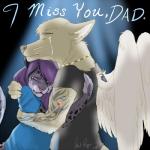 anthro black_background black_body black_fur blue_background bodily_fluids brown_body brown_fur clothed clothing crying death duo feathered_wings feathers feels female female_anthro fur grey_body grey_fur grief hair hug long_hair male male_anthro memorial mourning open_mouth pink_nose purple_hair sad shirt side_view simple_background sorrow spots tattoo tears teeth text topwear translucent translucent_body white_body white_feathers wings blizzieart blizzie_(blizzieart) angel canid canine felid mammal pantherine snow_leopard 1:1 2012 digital_media_(artwork) english_text half-length_portrait portrait daughter_(lore) father_(lore) father_and_child_(lore) father_and_daughter_(lore) parent_(lore) parent_and_child_(lore) parent_and_daughter_(lore)