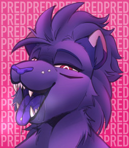 ambiguous_gender anthro bodily_fluids fangs half-closed_eyes narrowed_eyes piercing saliva saliva_on_tongue saliva_string smug solo teeth text text_background tongue tongue_out tongue_piercing queenrupti rupti felid mammal pantherine tiger bust_portrait digital_media_(artwork) hi_res portrait