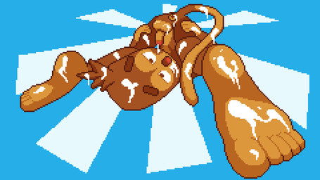 after_orgasm after_sex balls blissful_mouth bloon bodily_fluids brown_body brown_fur brown_penis butt cum cum_drip cum_in_ass cum_in_hair cum_inside cum_on_balls cum_on_body cum_on_butt cum_on_face cum_on_feet cum_on_self cum_on_tail dripping erection feet feral fur genital_fluids genitals hair humanoid_genitalia looking_at_viewer male nude penis simple_background small_penis solo tail tired tired_eyes toes upside_down uraniumlovetea bloons_tower_defense ninja_kiwi dart_monkey_(bloons) haplorhine mammal monkey primate 16:9 animated digital_media_(artwork) pixel_(artwork) pixel_animation widescreen