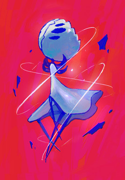 ambiguous_gender anthro clothed clothing dress multi_eye multi_leg multi_limb solo thread white_clothing white_dress blipbugbug hollow_knight:_silksong hollow_knight_(franchise) team_cherry first_sinner arachnid arthropod weaver_(hollow_knight) hi_res female_(lore)