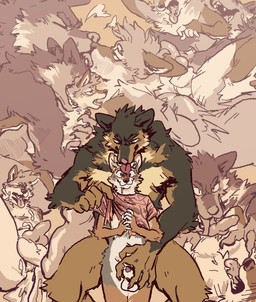 after_anal anal anal_penetration animal_genitalia animal_penis anthro balls_deep big_hands bite blush blush_lines bodily_fluids bottomless breath brown_body brown_fur cheek_tuft claws clothed clothing clothing_lift cum cum_in_ass cum_inside cum_on_self dominant drooling duo eyebrows facial_tuft fluffy french_kissing fur genital_fluids genitals grabbing_from_behind grey_body grey_eyes grey_fur hand_on_crotch holding_partner internal kissing knot knot_lick knotting larger_dom leaking_cum licking looking_pleasured male male/male multicolored_body multicolored_fur multiple_positions muscular neck_bite neck_tuft nude open_mouth oral panting penetration penile penis penis_lick penis_size_difference red_clothing red_shirt red_topwear saliva sex sharp_teeth sheath shirt shirt_lift shirt_only simple_background size_difference smaller_penetrated smile submissive submissive_male sweat tan_background teeth tongue tongue_in_mouth tongue_out topwear topwear_only torn_clothing torn_shirt torn_topwear tuft white_body white_fur furvidd mythology canid canine canis mammal mythological_canine mythological_creature werecanid werecanine werecreature werewolf wolf hi_res sketch_page