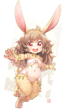 bracelet brown_hair buckteeth clothed clothing eyebrow_through_hair eyebrows female flat_chested hair jewelry long_hair midriff navel nipple_outline open_mouth red_eyes simple_background skimpy solo teeth translucent translucent_hair white_background young kito_(sorahate) animal_humanoid humanoid lagomorph lagomorph_humanoid leporid_humanoid mammal mammal_humanoid rabbit_humanoid 2015 3:5 hi_res